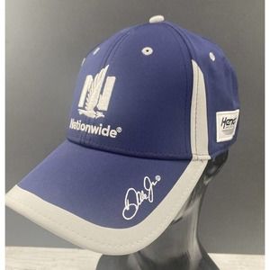 Dale Earnhardt Jr # 88 Nationwide Baseball Cap Hat Hendrick Motorsports Blue Gry